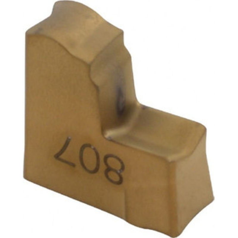 Iscar TAGN3J IC807 Carbide Cutoff Insert TiN/TiAlN Finish, Neutral Lead Angle, Neutral Insert, 3.05mm Cutting Width, Series Tang-Grip 6003626 – 07689946