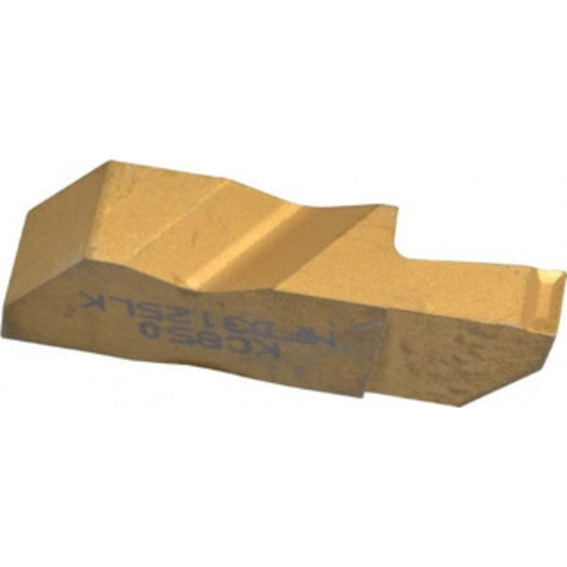 Kennametal NFD3125LK KC850 Carbide Grooving Insert TiC/TiCN/TiN Finish, LH, 3.18mm Cutting Width, 6.35mm Max Depth, Series Top Notch 1113770 – 08444424