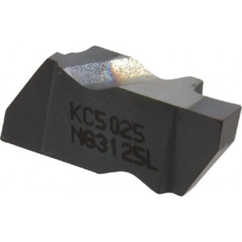Kennametal NG3125L KC5025 Carbide Grooving Insert TiAlN Finish, LH, 3.18mm Cutting Width, 3.81mm Max Depth, Series Top Notch 2599525 – 73008971