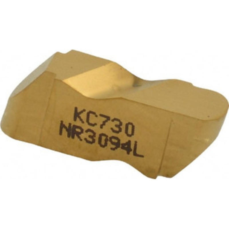 Kennametal NR3094L KC730 Carbide Grooving Insert TiN Finish, LH, 4.78mm Cutting Width, 3.81mm Max Depth, Series Top Notch 1112983 – 08444119