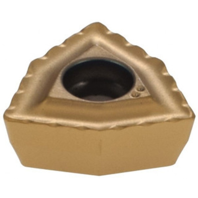 Komet WOEX05T304-13 BK8425 Carbide Indexable Drill Insert TiAlN/TiN Finish, 8mm Inscribed Circle, 3.8mm Thick, 0.4mm Corner Radius, Neutral Cut, 84 Trigon W2924130048425 – 06872725