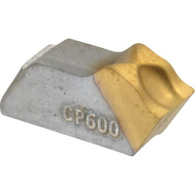 Seco Tools 150.10-4N-14 CP600 Carbide Cutoff Insert TiAlN/TiN Finish, 0 Neutral Lead Angle, 0.161 Cutting Width, 0.009 Corner Radius, Series 150.10 00048847 – 86756301
