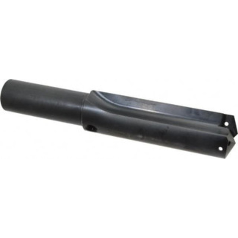 Allied Machine 1-29/32 to 2-9/16 Diam 5-1/8 Max Depth Straight Flute Spade Drill 1-1/2 Diam Straight Shank, 6-11/16 Body Length, 6-1/2 Flute Length, 10-1/2 OAL, Through Coolant, Series 4 22040S-150L – 04597753