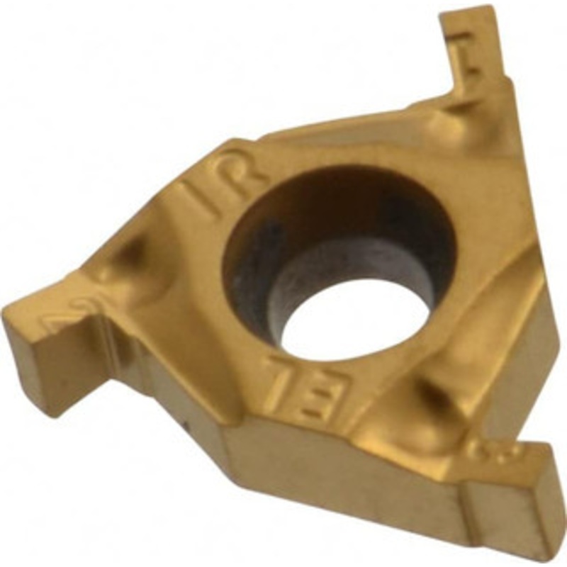 Hertel 16IR/EL 0.055 HG220TR Carbide Grooving Insert TiC/TiN Finish, RH, 0.055 Cutting Width, 0.071 Max Depth H82331646 – 53439535