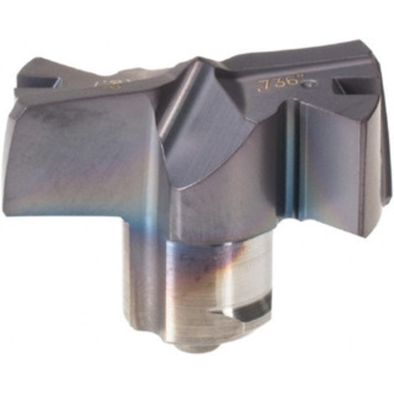 Iscar FCP0736 IC908 Carbide Replaceable Tip Drill TiAlN/TiN Finish, 18.69mm Diam, 6.88mm High, Series FCP 5568155 – 50094218