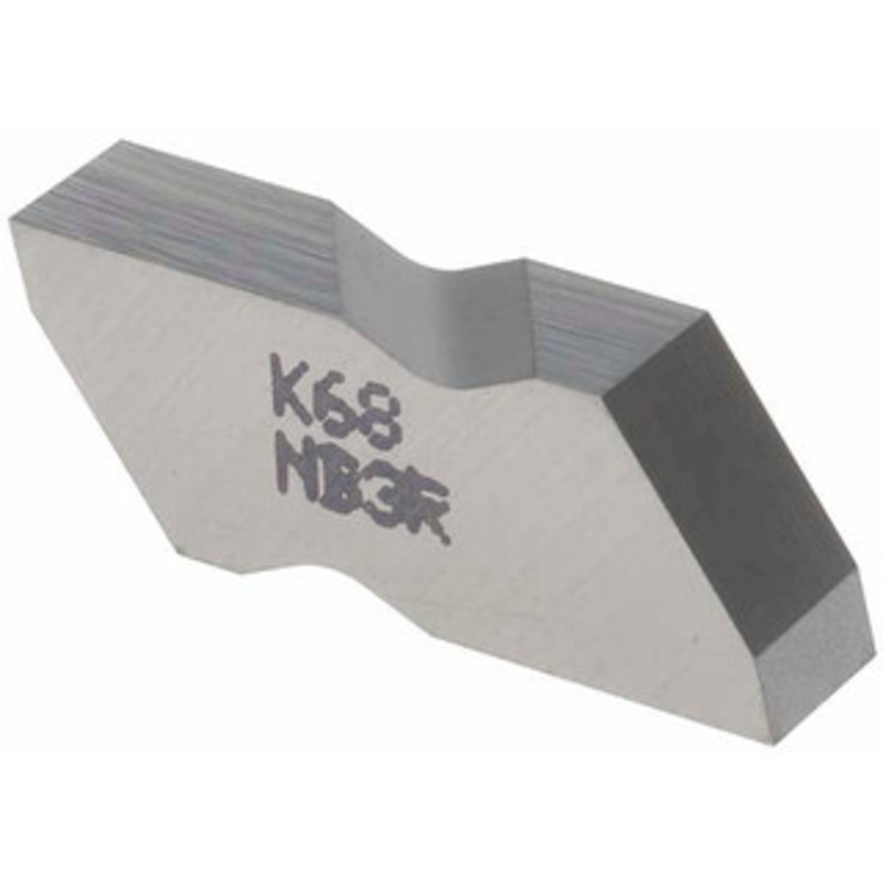 Kennametal NB3R K68 Carbide Grooving Insert Uncoated, RH, 4.95mm Cutting Width, Series Top Notch 1017338 – 01346105