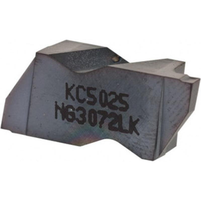 Kennametal NG3072LK KC5025 Carbide Grooving Insert TiAlN Finish, LH, 1.83mm Cutting Width, 2.39mm Max Depth, Series Top Notch 1818503 – 00149872