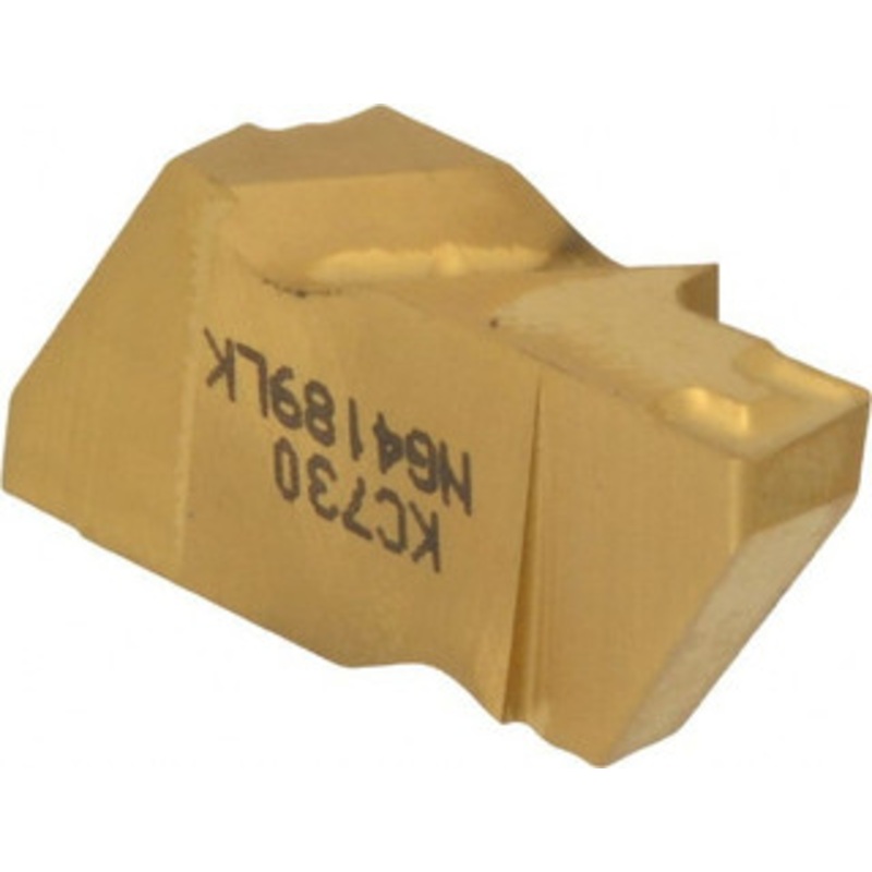 Kennametal NG4189LK KC730 Carbide Grooving Insert TiN Finish, LH, 4.8mm Cutting Width, 6.35mm Max Depth, Series Top Notch 1114254 – 08445157