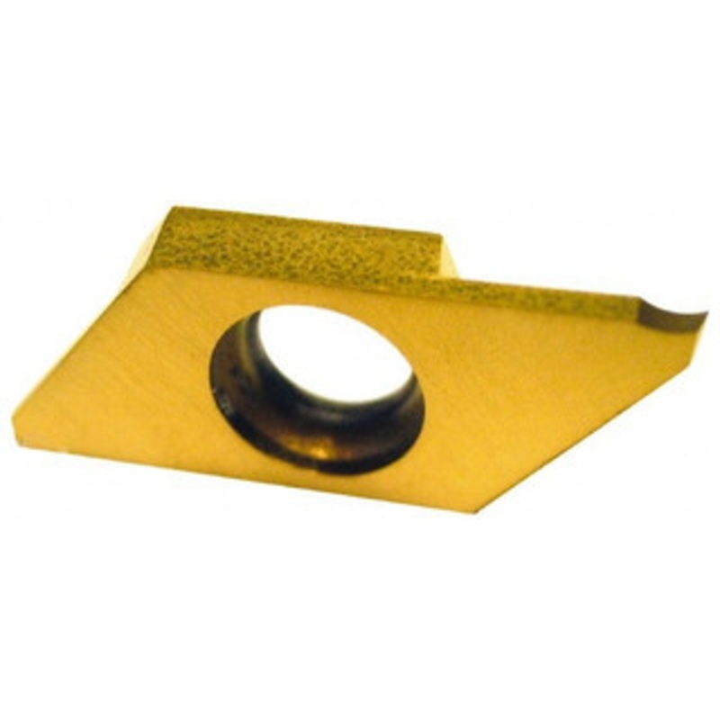 NTK CTP20FL ZM3 W/CHPBRKR Carbide Cutoff Insert TiN Finish, 16 LH Lead Angle, LH Insert, 2mm Cutting Width, 0.05mm Corner Radius 5125513 – 81744971