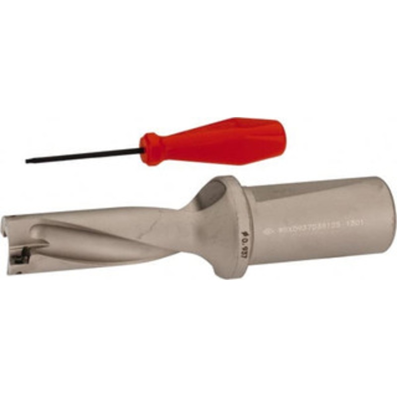Sumitomo 2.931 Max Drill Depth, 3xD, 15/16 Diam, Indexable Insert Drill Drill Style WDX, Takes 2 Inserts, 1-1/4 Shank Diam, Whistle Notch Shank 2A00W2M – 06704696
