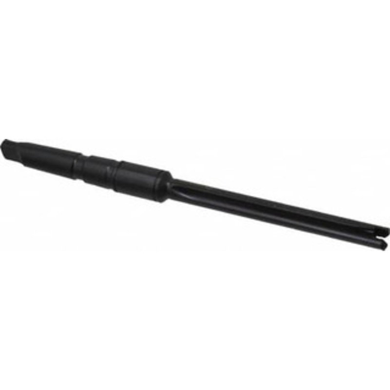 Allied Machine 33/64 to 11/16 Diam 4-1/2 Max Depth Straight Flute Spade Drill 2MT Taper Shank, 6-49/64 Body Length, 5-5/16 Flute Length, 9-19/32 OAL, Through Coolant, Series 0 25000S-002I – 79731402