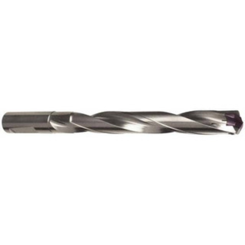 Guhring 11 to 11.49mm, 82.6mm Max Depth, 12mm Shank Diam, 100mm Flute, 147mm OAL, Replaceable-Tip Drill Uses HT 800 WP Inserts, Series 4109 9041090110000 – 51483576