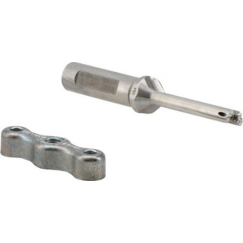 Iscar 0.354 to 0.37, 5xD, 1.77 Max Depth, 1/2 Shank Diam, Replaceable-Tip Drill Uses IDI Inserts, Seat Size 9, DCM Toolholder, Series ChamDrill 3200647 – 08654691