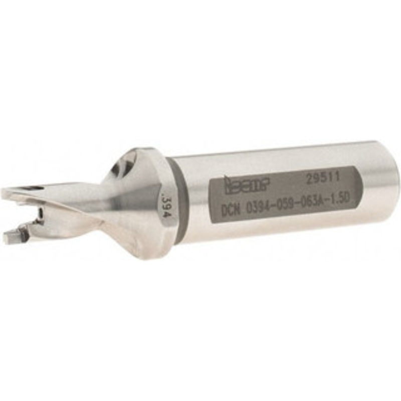 Iscar 0.394 to 0.409, 1.5xD, 0.59 Max Depth, 5/8 Shank Diam, 3.12 OAL, Replaceable-Tip Drill Uses FCP, ICK, ICK-2M, ICM, ICN, ICP, iCP-2M Inserts, Seat Size 10, DCN Toolholder, Series SumoCham 3202504 – 45391653