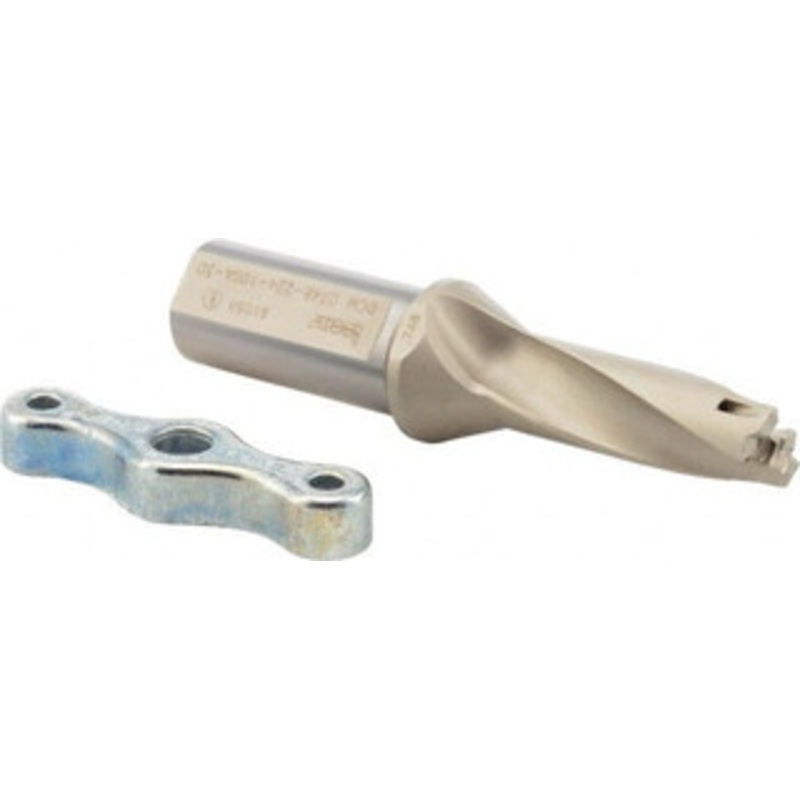 Iscar 0.748 to 0.783, 3xD, 2.24 Max Depth, 1 Shank Diam, Replaceable-Tip Drill Uses IDI Inserts, Seat Size 19, DCM Toolholder, Series ChamDrill 3200589 – 57123671