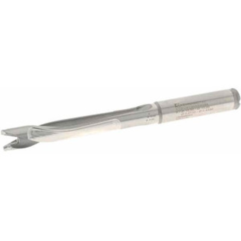 Kennametal 10.5 to 10.99mm, 5xD, 54.86mm Max Depth, 7/16 Shank Diam, 67.82mm Flute, 120.65mm OAL, Replaceable-Tip Drill Uses KTIP04219HP Inserts, Seat Size K, Series KenTIP 2250679 – 01242635