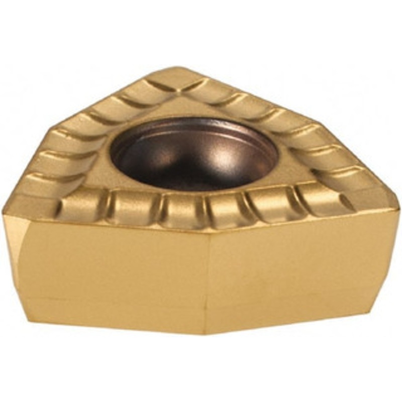Kennametal DFT070408D45MD KC7140 Carbide Indexable Drill Insert TiCN/TiN Finish, 12mm Inscribed Circle, 3/16 Thick, 1/32 Corner Radius, Neutral Cut, 84 Trigon 3648474 – 88451216