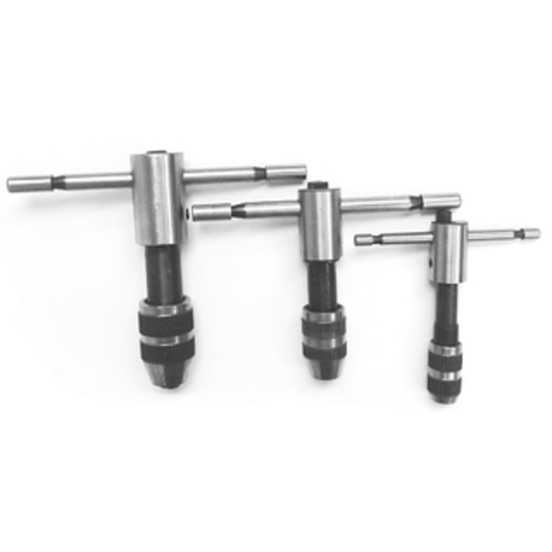 Precise 3 Piece Ratchet T-Handle Tap Holder Set, #0-1/2 – 3900-0240