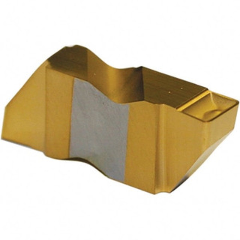 Tool-Flo FLG3031R-CB GP3R Carbide Grooving Insert TiN Finish, RH, 0.79mm Cutting Width, 1.27mm Max Depth, Series Flo-Lock 563631PRJ5R – 61734851