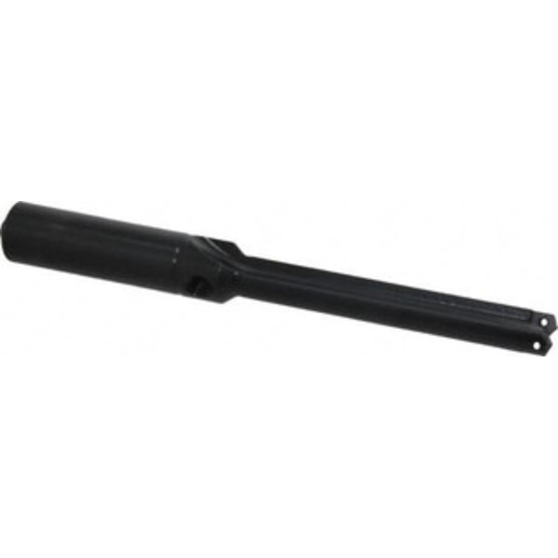 Allied Machine 45/64 to 15/16 Diam 4-5/8 Max Depth Straight Flute Spade Drill 1 Diam Straight Shank, 6-1/64 Body Length, 5-7/8 Flute Length, 8-7/8 OAL, Through Coolant, Series 1 23010S-100L – 84330083