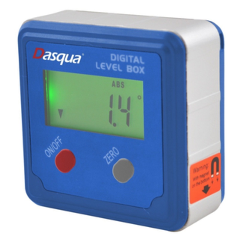 Dasqua Digital Electronic Angle Gage, 4 x 90 Range, 0.1 Resolution, 0.2 – 8400-0010