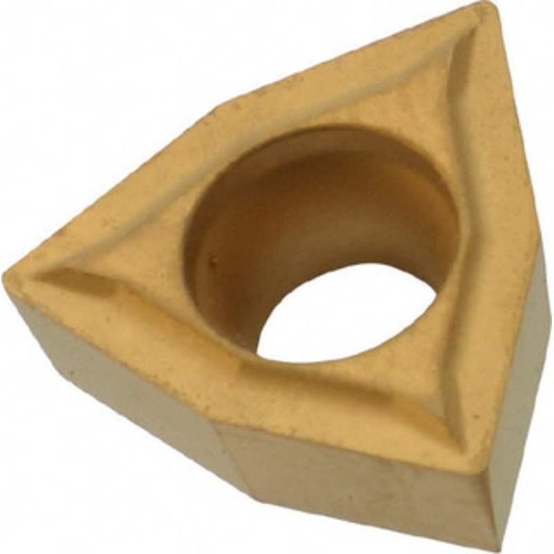 Everede Tool WCGT-315-CV6 Carbide Boring Insert TiN Finish, 80 Trigon, 1/64 Corner Radius, 3/8 Inscribed Circle, 5/32 Thick, 7 Relief Angle 04414 – 76599042