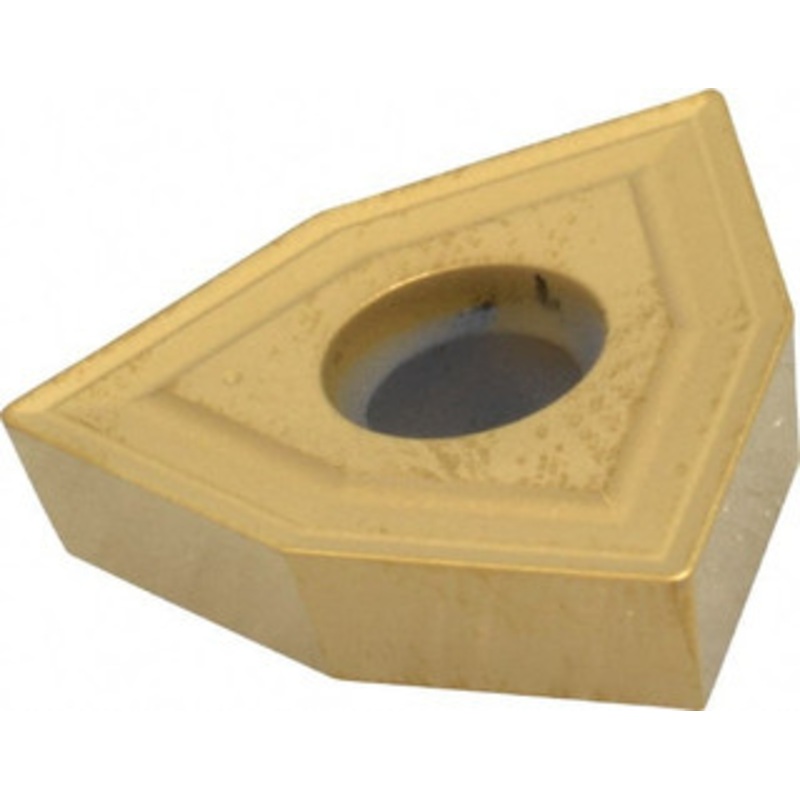 Kennametal DFT110506HD KC720 Carbide Indexable Drill Insert TiN Finish, 17.6mm Inscribed Circle, 4.93mm Thick, 0.6mm Corner Radius, 84 Trigon 1623337 – 02237873