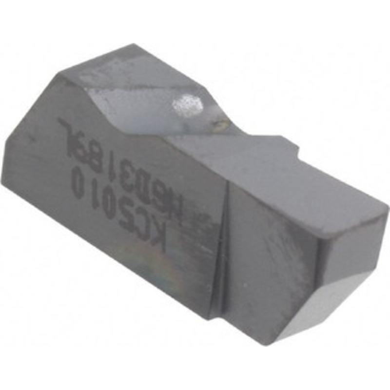 Kennametal NGD3189L KC5010 Carbide Grooving Insert TiAlN Finish, LH, 4.8mm Cutting Width, 6.35mm Max Depth, Series Top Notch 2598823 – 02200053