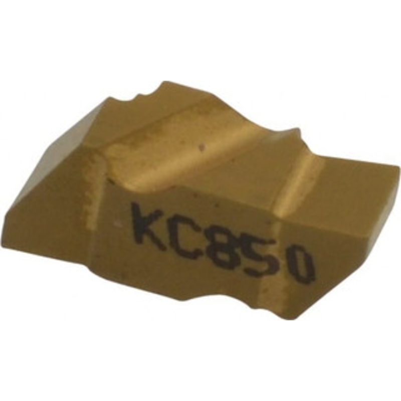 Kennametal NGP2125L KC850 Carbide Grooving Insert TiC/TiCN/TiN Finish, LH, 3.18mm Cutting Width, 2.79mm Max Depth, Series Top Notch 1114931 – 01981612