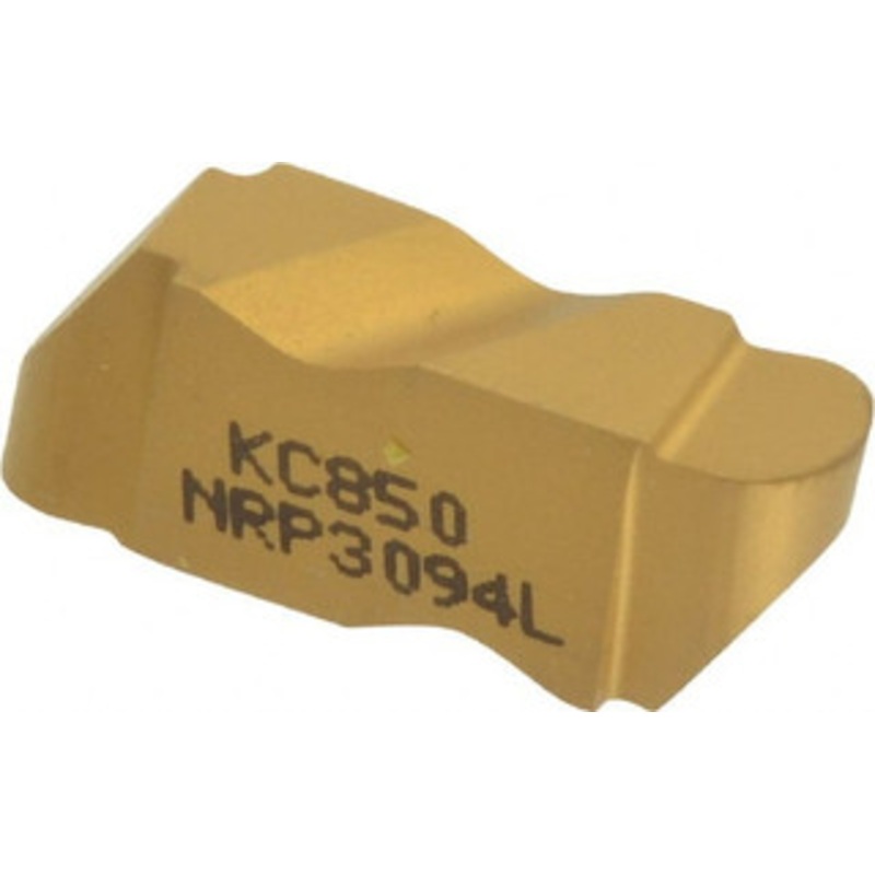 Kennametal NRP3094L KC850 Carbide Grooving Insert TiC/TiCN/TiN Finish, LH, 4.78mm Cutting Width, 3.81mm Max Depth, Series Top Notch 1114874 – 01981299