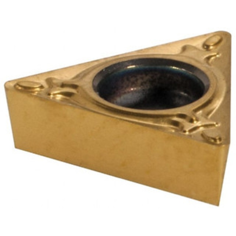 Komet W57.14140.048430 Carbide Boring Insert TiAlN/TiN Finish, Neutral, 60 Triangle, 0.41mm Corner Radius, 5.59mm Inscribed Circle, 2.49mm Thick, 8 Relief Angle W5714140048430 – 79485371
