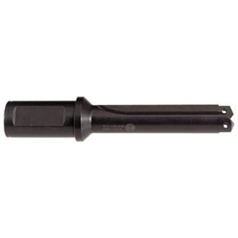 Allied Machine 1-13/32 to 1-7/8 Diam 3 Max Depth Straight Flute Spade Drill 1-1/2 Diam Straight Shank with Flange, 5-7/64 Body Length, 4-59/64 Flute Length, 7-39/64 OAL, Through Coolant, Series 3 21030S-150F – 79729299
