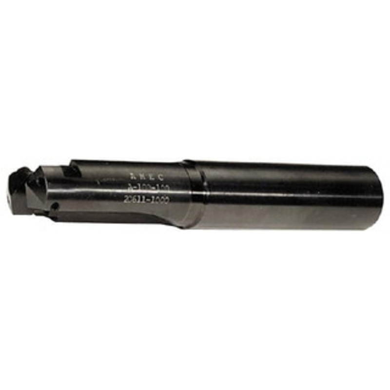 Allied Machine 3 to 3-7/8 Diam 5-1/2 Max Depth Straight Flute Spade Drill 2-1/2 Diam Straight Shank, 6-3/4 Body Length, 5-1/2 Flute Length, 9-1/2 OAL, Through Coolant, Series F 20661-2500 – 80711658