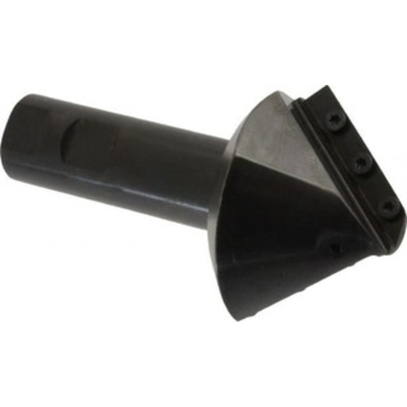 Cutting Tool Technologies 2.82 Max Diam, 1 Shank Diam, 1.33 LOC, 82 Included Angle, Indexable Countersink Uses 6 Square SPEH 322 Inserts 8PLC-020 – 87782264