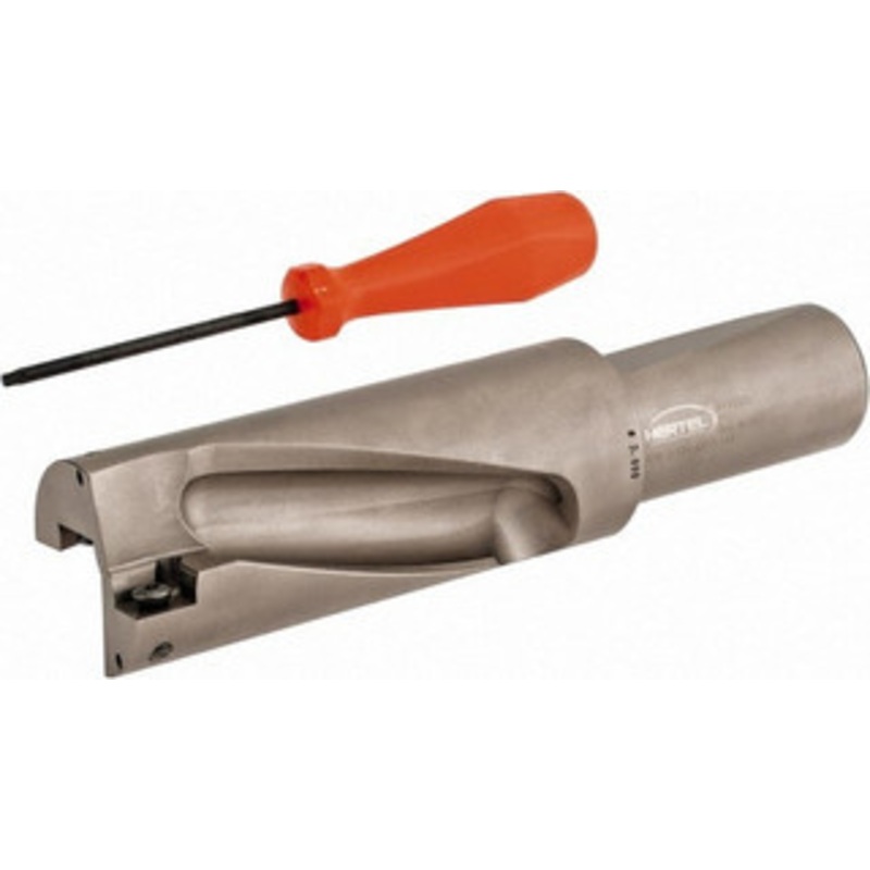 Hertel 4 Max Drill Depth, 2xD, 2 Diam, Indexable Insert Drill Drill Style HID, Takes 2 Inserts, 1-1/2 Shank Diam, Straight Shank 4006086 – 39270343