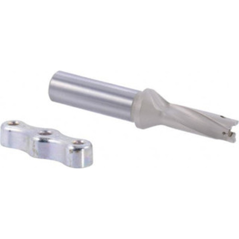 Iscar 0.472 to 0.488, 3xD, 1.41 Max Depth, 5/8 Shank Diam, 3.95 OAL, Replaceable-Tip Drill Uses IDI-SG, IDI-SK Inserts, DCM Toolholder, Series ChamDrill 3200475 – 62531892