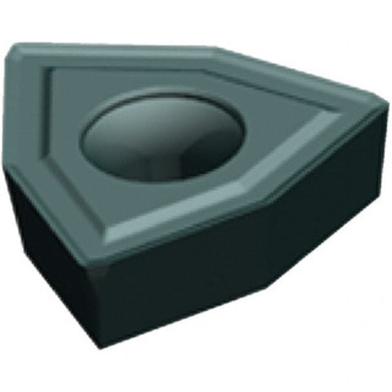 Kennametal DFT030204MD KCU25 Carbide Indexable Drill Insert AlTiN Finish, 6mm Inscribed Circle, 2.45mm Thick, 1/64 Corner Radius, Neutral Cut, 84 Trigon 5067319 – 58498445