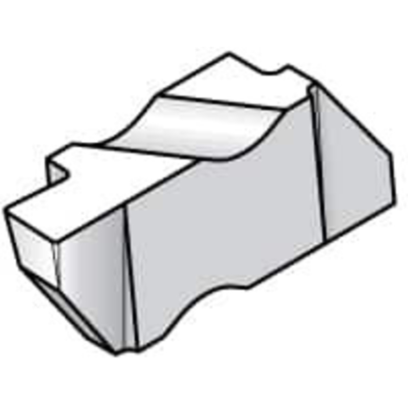 Kennametal NF3125L K313 Carbide Grooving Insert Uncoated, LH, 3.18mm Cutting Width, 3.81mm Max Depth, Series Top Notch 1113277 – 01773761