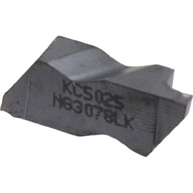 Kennametal NG3078LK KC5025 Carbide Grooving Insert TiAlN Finish, LH, 1.98mm Cutting Width, 2.39mm Max Depth, Series Top Notch 1818507 – 08446254