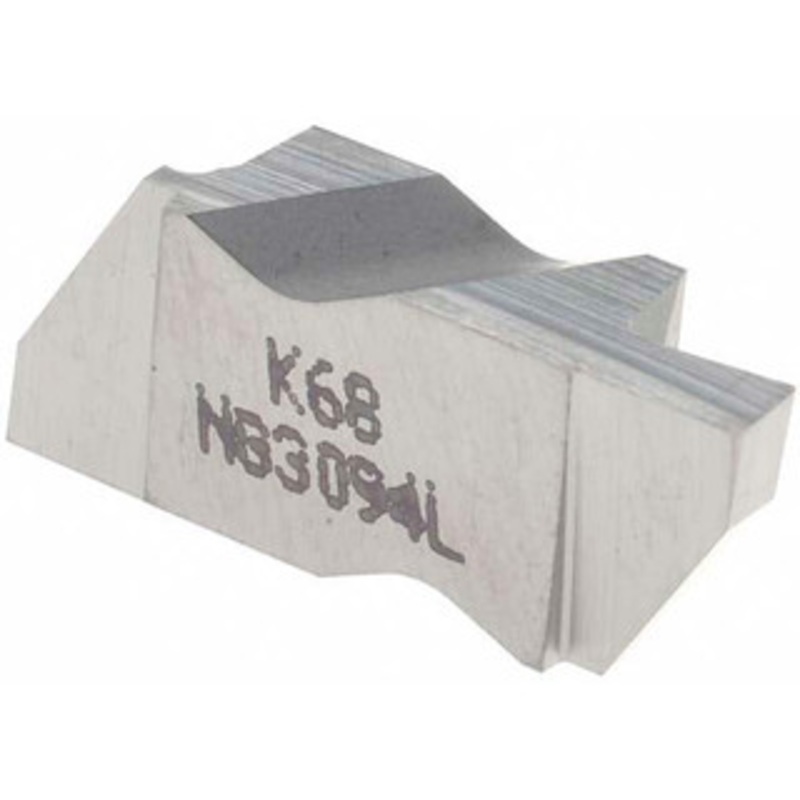 Kennametal NG3094L K68 Carbide Grooving Insert Uncoated, LH, 2.39mm Cutting Width, 3.81mm Max Depth, Series Top Notch 1113605 – 01869726