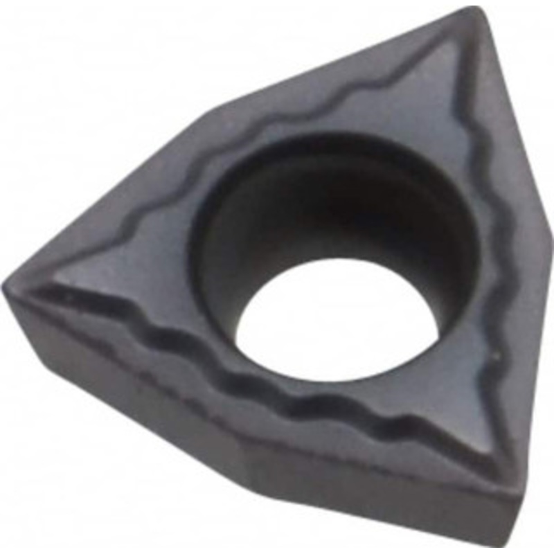 Kennametal WPGT21505UF KC5010 Carbide Boring Insert TiN Finish, 80 Trigon, 0.008 Corner Radius, 1/4 Inscribed Circle, 3/32 Thick, 11 Relief Angle 1937566 – 48442040