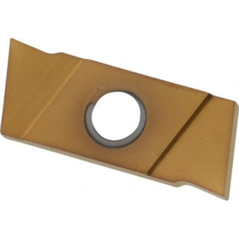 Nikcole GIE 7 SG 1.85 L GOLD Carbide Grooving Insert TiN Finish, LH, 1.85mm Cutting Width, 6mm Max Depth, Series Nikcole GIE7SG1.85LGOLD – 78678950