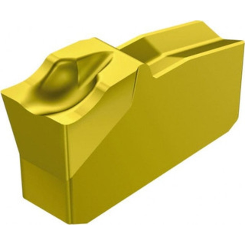 Sandvik Coromant R151.2400055E 2135 Carbide Cutoff Insert TiCN/Al2O3/TiN Finish, 5 RH Lead Angle, RH Insert, 4mm Cutting Width, 0.2mm Corner Radius, Series T-Max Q-Cut 5741577 – 52068657