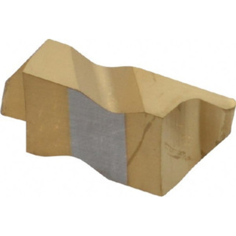 Tool-Flo FLR-3031R GP50 Carbide Grooving Insert TiN Finish, RH, 1.57mm Cutting Width, 3.18mm Max Depth, Series Flo-Lock 593031RN4C – 75565721