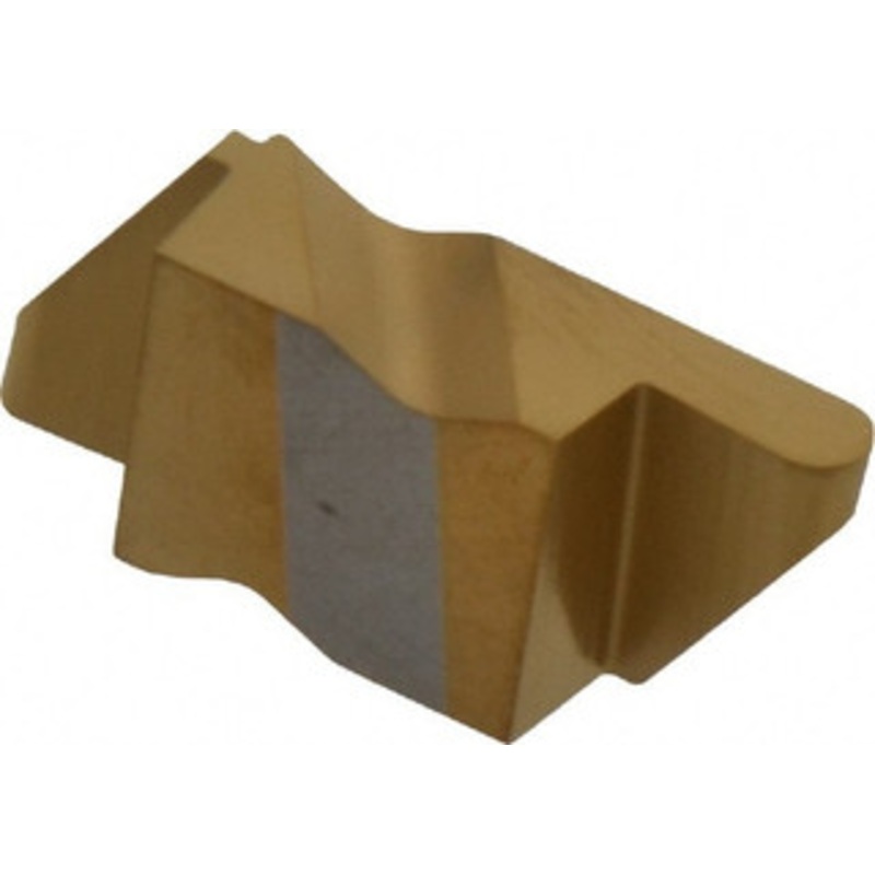 Tool-Flo FLR-4062R GP3 Carbide Grooving Insert TiN Finish, RH, 3.18mm Cutting Width, 6.35mm Max Depth, Series Flo-Lock 594062RJ5R – 85564458