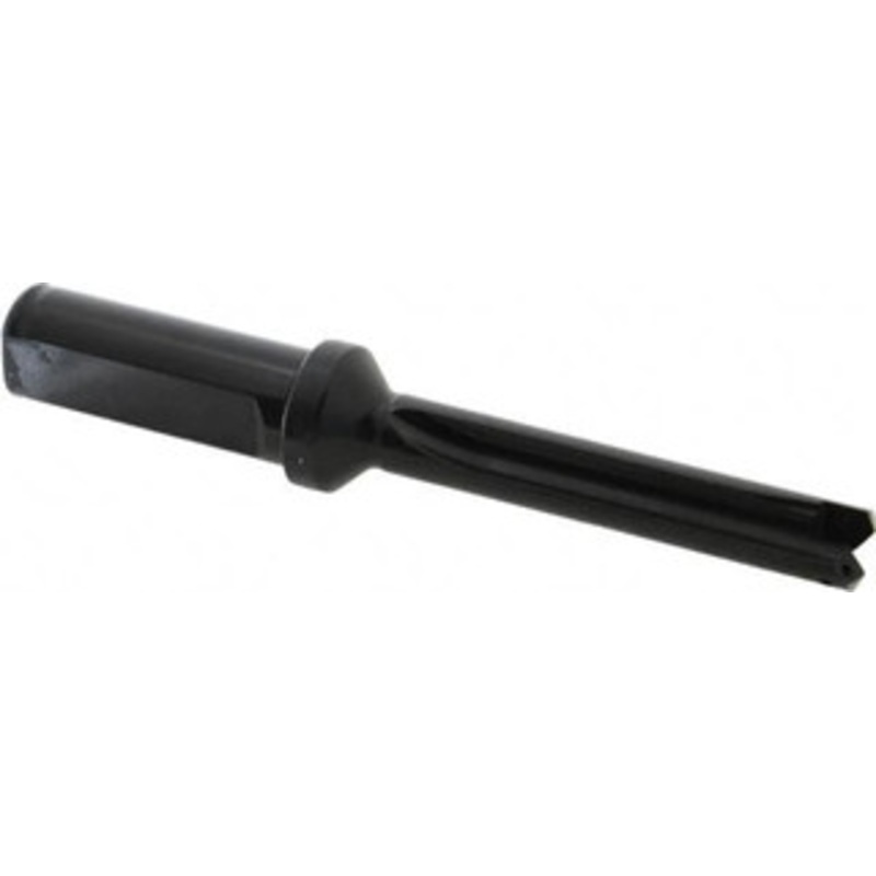 Allied Machine 33/64 to 11/16 Diam 2-1/2 Max Depth Straight Flute Spade Drill 3/4 Diam Straight Shank with Flange, 3-47/64 Body Length, 3-5/8 Flute Length, 5-21/32 OAL, Through Coolant, Series 0 24000S-075F – 79730693