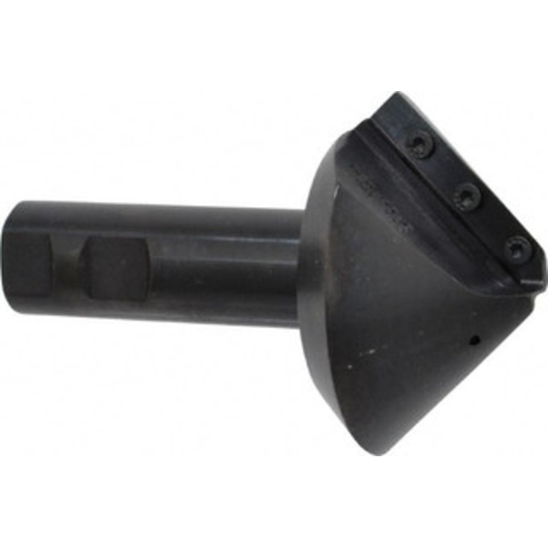Cutting Tool Technologies 2.96 Max Diam, 1 Shank Diam, 1.23 LOC, 90 Included Angle, Indexable Countersink Uses 6 Square SPEH 322 Inserts 9PLC-020 – 88049713