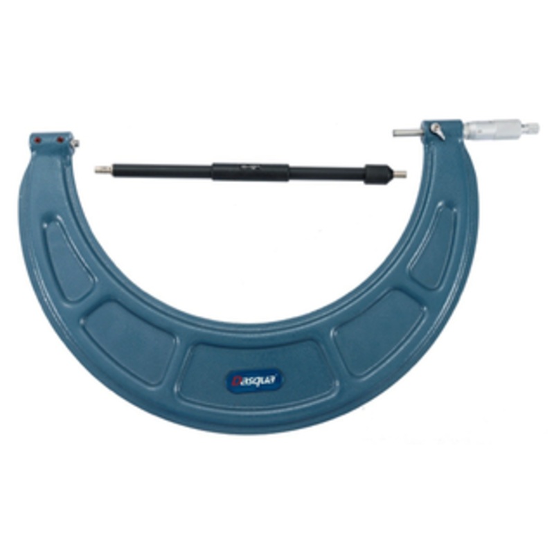Dasqua Large Outside Micrometer, 11-12 Range, 0.00035 Accuracy – 4112-1160