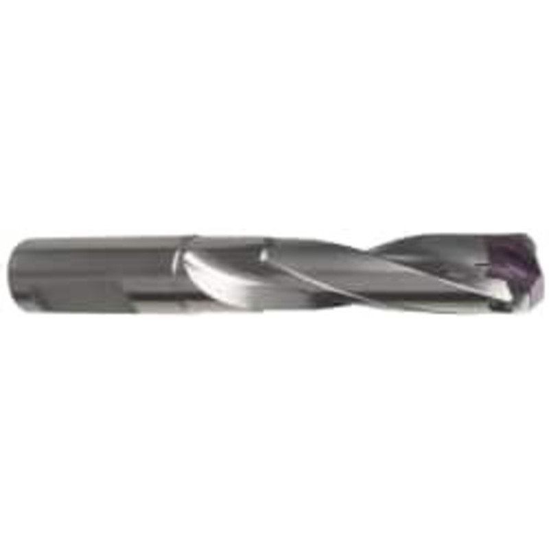 Guhring 0.709 to 0.728, 58.9mm Max Depth, 3/4 Shank Diam, 87mm Flute, Replaceable-Tip Drill Uses HT 800 WP Inserts, Series 4107 9041070180050 – 51484418