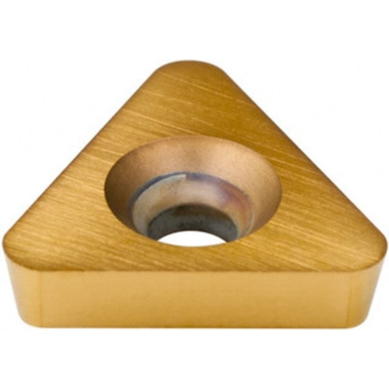 Hertel TD6P4 HP520B Carbide Boring Insert TiN Finish, 60 Triangle, 1/16 Corner Radius, 3/8 Inscribed Circle, 1/8 Thick, 11 Relief Angle H59875278 – 74160417